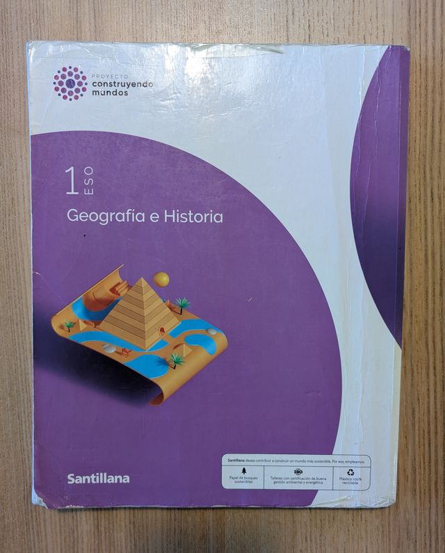 GEOGRAFIA E HISTORIA 1 ESO CONSTRUYENDO MUNDOS