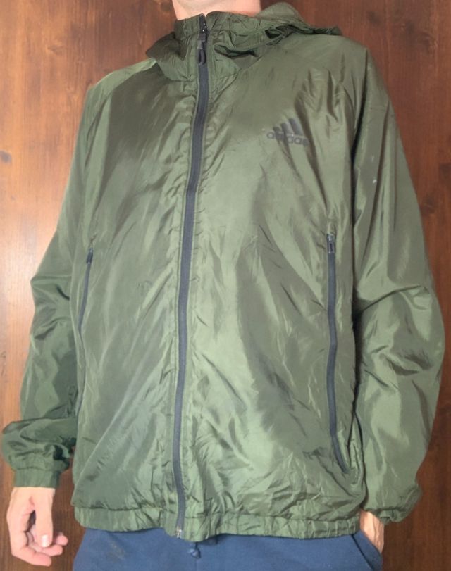 Chaqueta Adidas verde oliva talla L