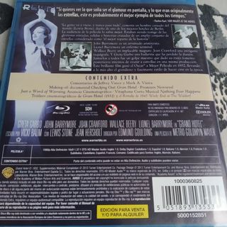 Gran Hotel (1932) Blu-ray