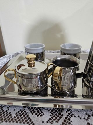 Caffè Lavazza: set in metallo