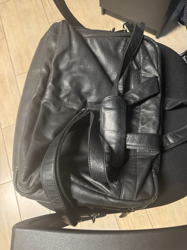 GRANDE BORSA A TRACOLLA IN PELLE PER UOMO: STILORD