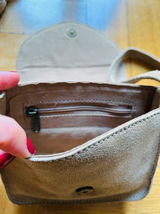 Bolso bandolera niña de piel