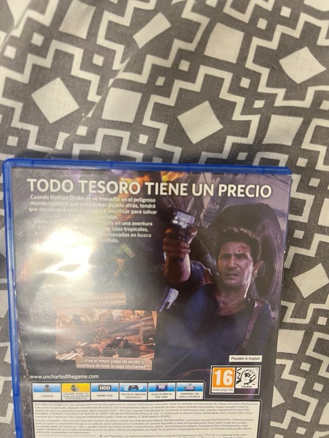 Uncharted 4 PS4 (PlayStation 4)