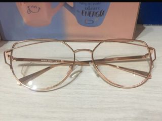 Gafas Montura metalizada