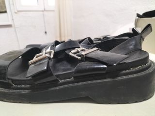 Sandalias plataforma negras