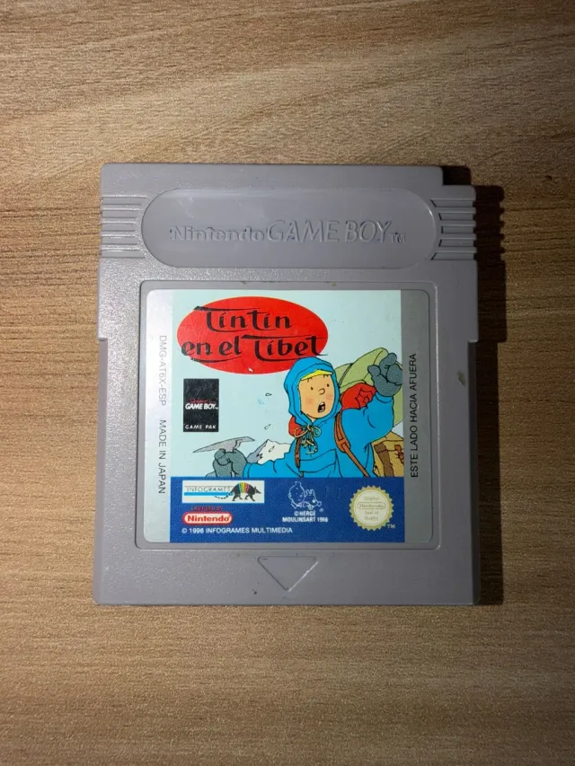 Tintín en el Tíbet - Game Boy