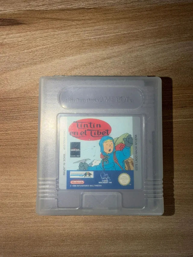 Tintín en el Tíbet - Game Boy