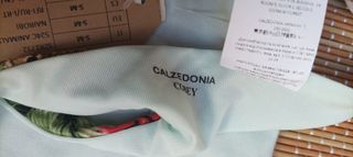 Bikini Calzedonia rojo y multicolor S/M