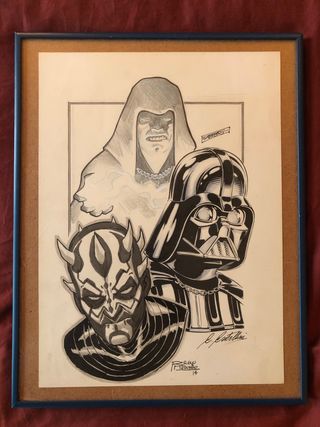 Dibujo Star Wars DIBUJANTES COMICS OFICIALES!