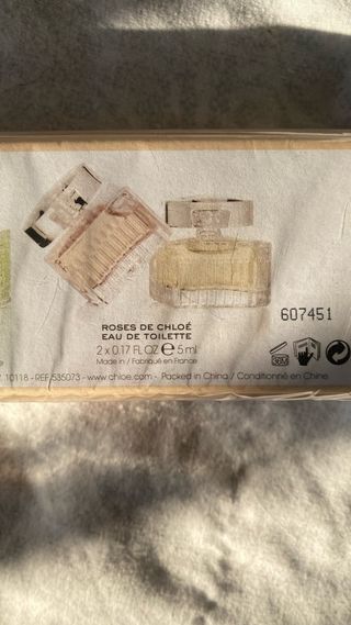 Chloé Parfum de Roses - Set Miniaturas | Raro