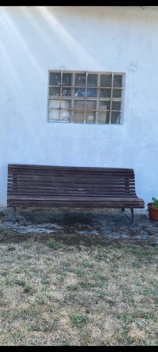 Bancos madera 