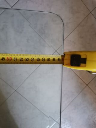 Tavolino in vetro 