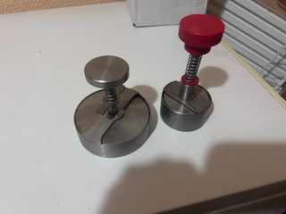 2 Prensas Hamburguesas Acero