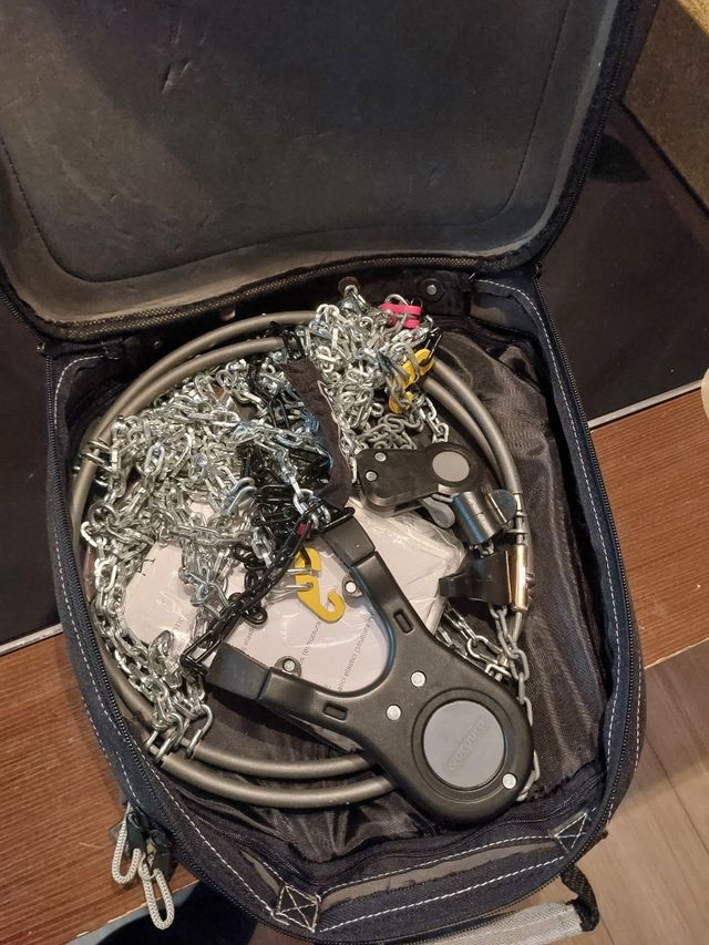 Cadenas metalicas nieve.Sin usar.Nuevas.