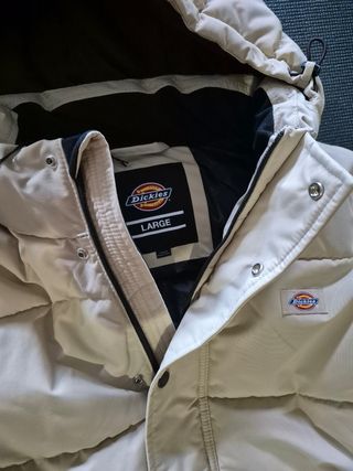 Chaqueta acolchada Dickies beige