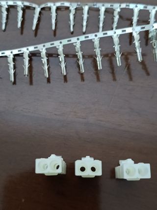 3 Connettori elettrici maschio/femmina