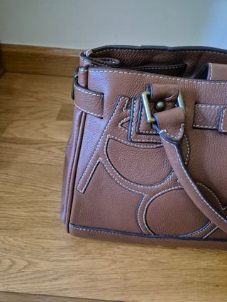 Bolso Purificación García marrón