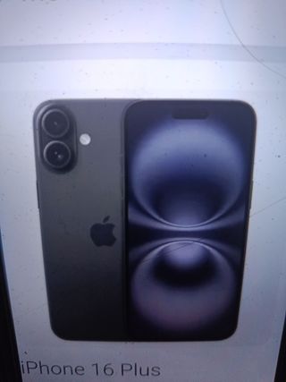 iPhone 16 Plus 128GB - Negro