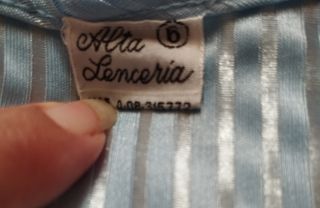 Camisón largo celeste - Ropa dormir