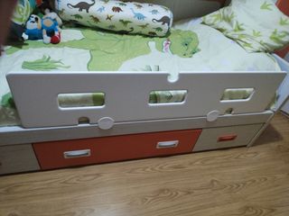Barrera cama infantil - Blanco