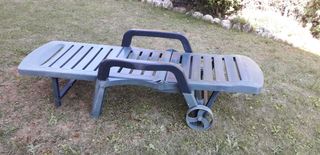 Tumbona de plástico 