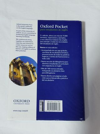 Diccionario Oxford Pocket para estudiantes de i...