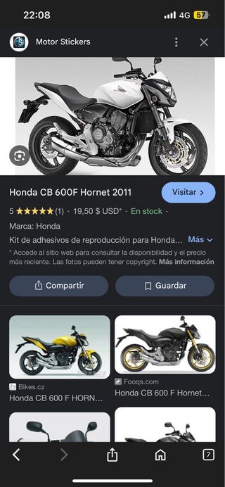 SIN ESTRENAR - Filtro aire K&N Hornet