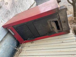 Caldera leña antigua