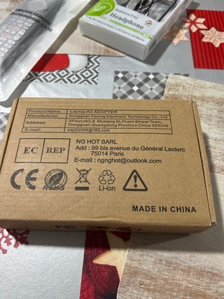 Cargador para portátil - Tipo C