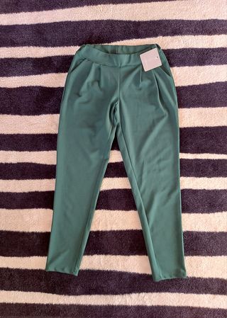 Pantaloni eleganti verdi S/M
