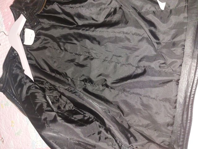 Cazadora tipo polipiel Zara niño 11-12