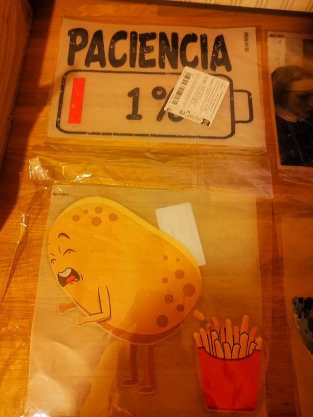 5 Pegatinas divertidas termoadhesivas