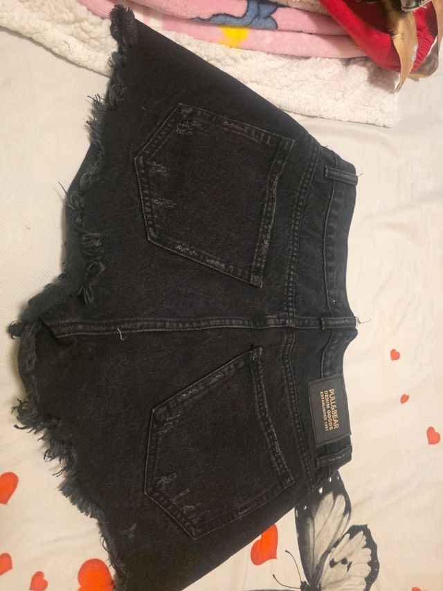 Shorts Pull&Bear negros XL