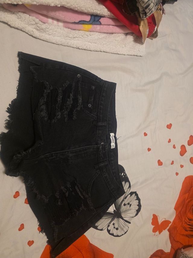 Shorts Pull&Bear negros XL