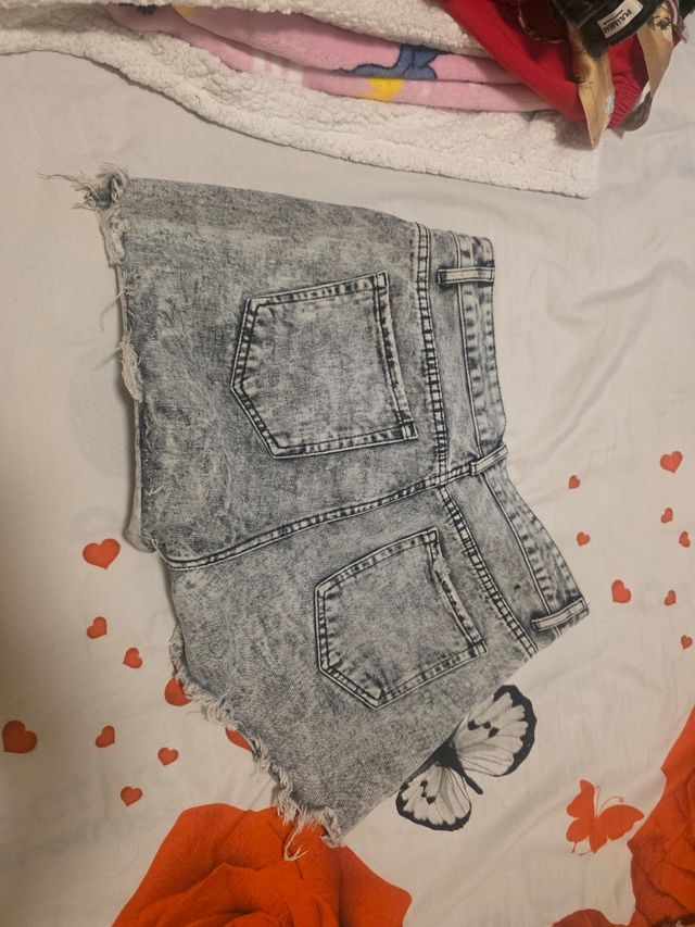 Shorts Vaqueros Acid Wash XL