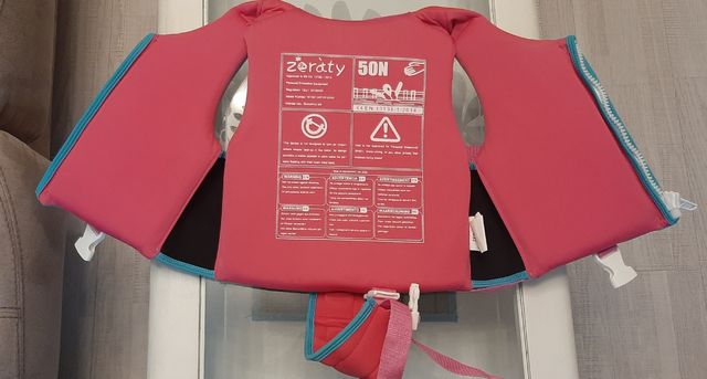 Chaleco natación niña Zeraty. Talla S