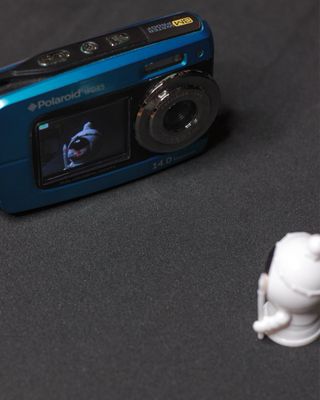 Polaroid IF045 - Cámara digital azul 14MP