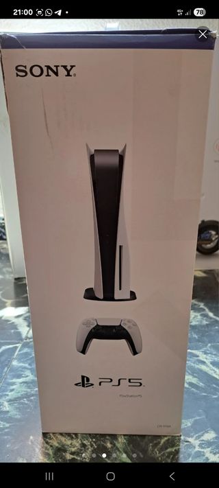 PS5 (PlayStation 5) - Caja vacía