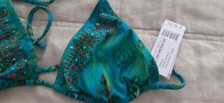 Bikini Calzedonia turquesa talla S