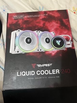 Enfriador líquido 2 ventiladores