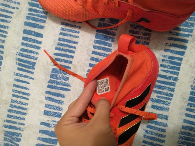 Botas fútbol Adidas Naranja