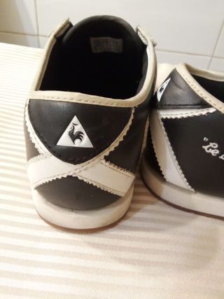 Zapatillas Le Coq Sportif - Blancas y Negras