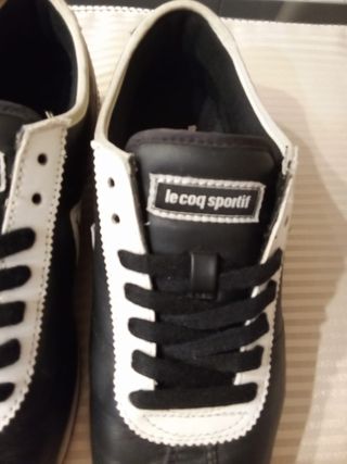 Zapatillas Le Coq Sportif - Blancas y Negras