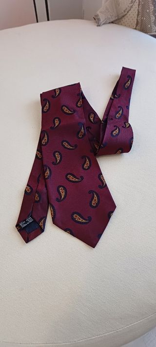 Cravatta Christian Dior - rossa e oro