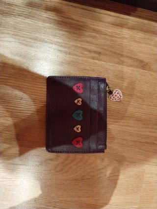 Monedero Tarjetero corazones