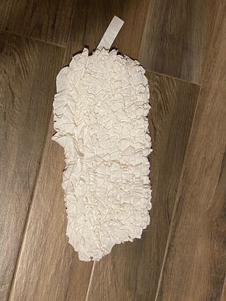 Top blanco Zara - volantes