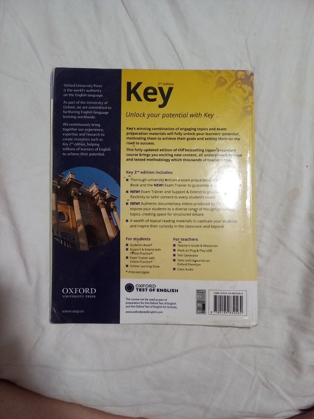 Key to Bachillerato 1. Student's Book. 2 Edition