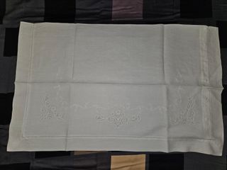 Completo lenzuola lino pizzo antico