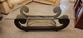 Mesa centro vidrio templado - Madera
Moderna 