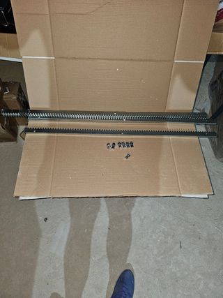 6x Cremalleras puerta 1m 
